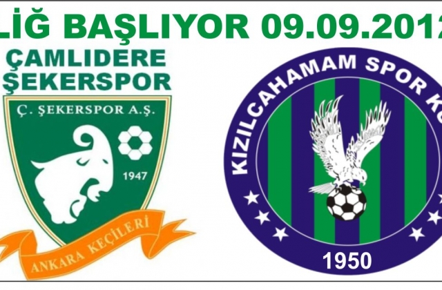 KIZILCAHAMAMSPOR KOMŞU İLE KARŞILAŞIYOR