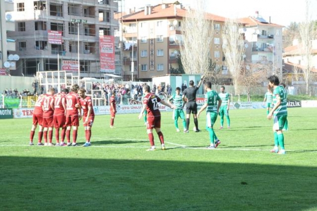KIZILCAHAMAMSPOR TOKAT'A 3-2 MAĞLUP OLDU