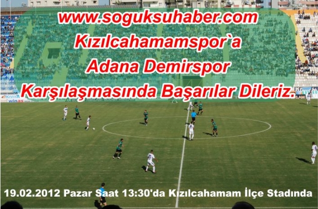 KIZILCAHAMAMSPOR'ABAŞARILAR DİLERİZ