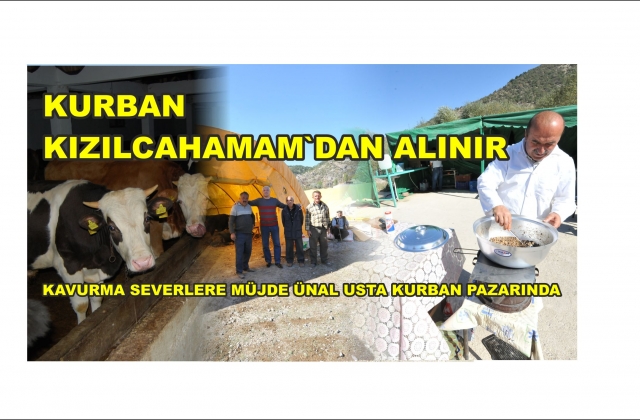 KURBAN KIZILCAHAMAM'DAN ALINIR