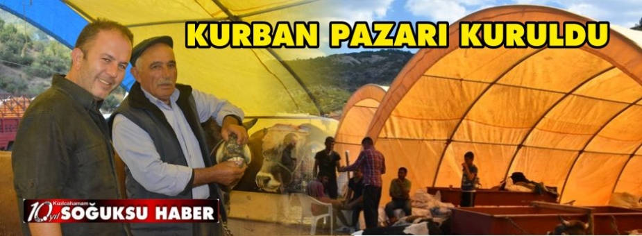 KURBAN PAZARI KURULDU