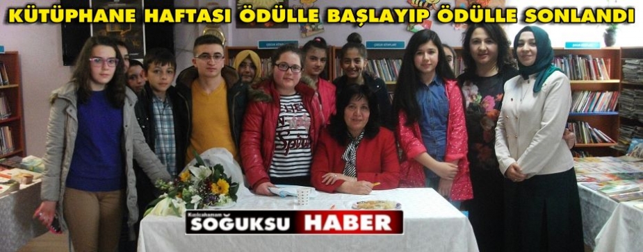 KÜTÜPHANE HAFTASI SONA ERDİ