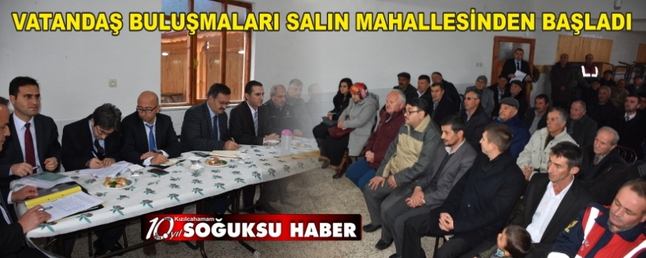 MAHALLELERİMİZİN SORUNLARI YERİNDE ÇÖZÜLECEK 