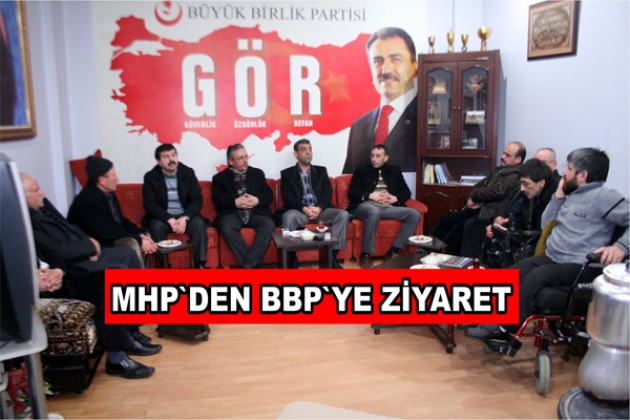 MHP`DEN BBP’YE ANLAMLI ZİYARET