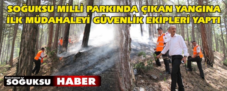 MİLLİPARKTA YANGIN