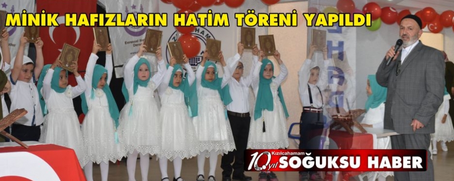 MİNİK HAFIZLAR HATİM ETTİ