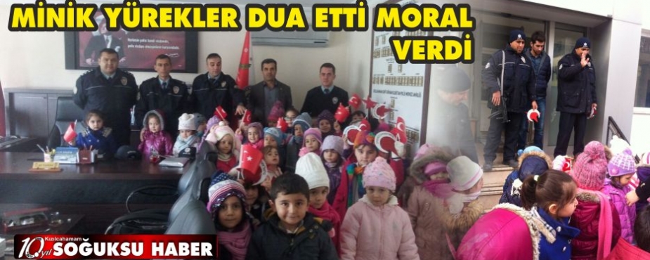 MİNİK YÜREKLERDEN BÜYÜK MORAL