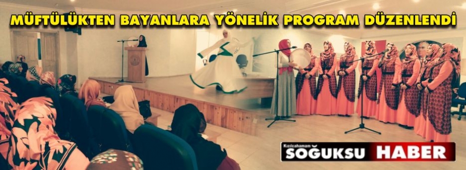 MÜFTÜLÜKTEN BAYANLARA YÖNELİK PROGRAM DÜZENLENDİ