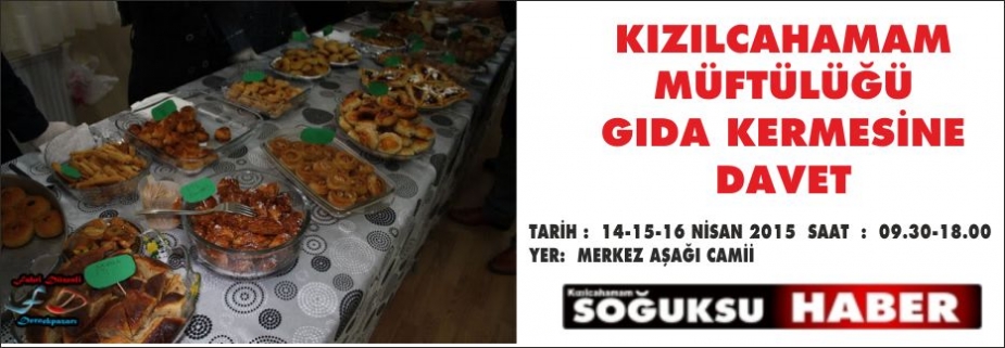 MÜFTÜLÜKTEN GIDA KERMESİ