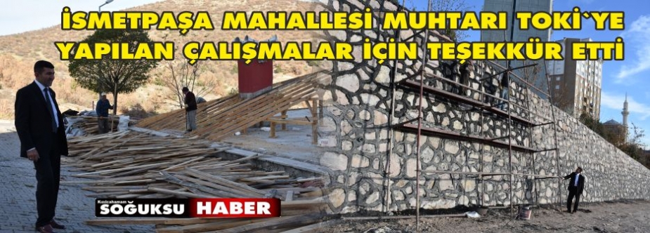 MUHTARDAN TEŞEKKÜR