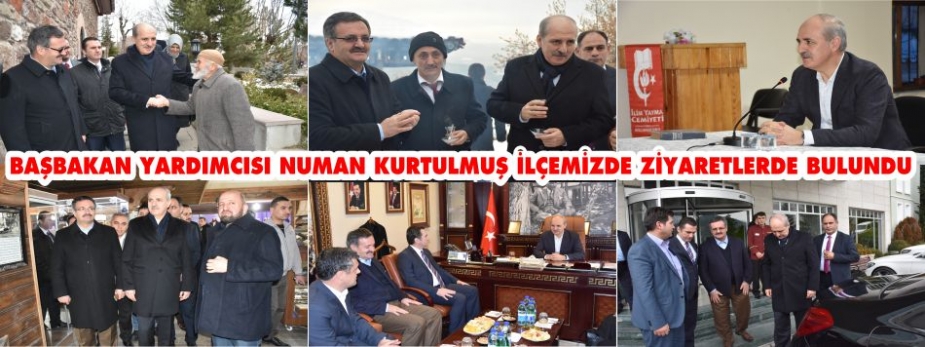 NUMAN KURTULMUŞ'DAN KIZILCAHAMAM ZİYARETİ