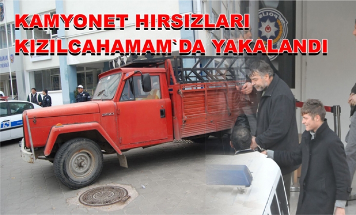 OTO HIRSIZLARI KIZILCAHAMAM’DA YAKALANDI 