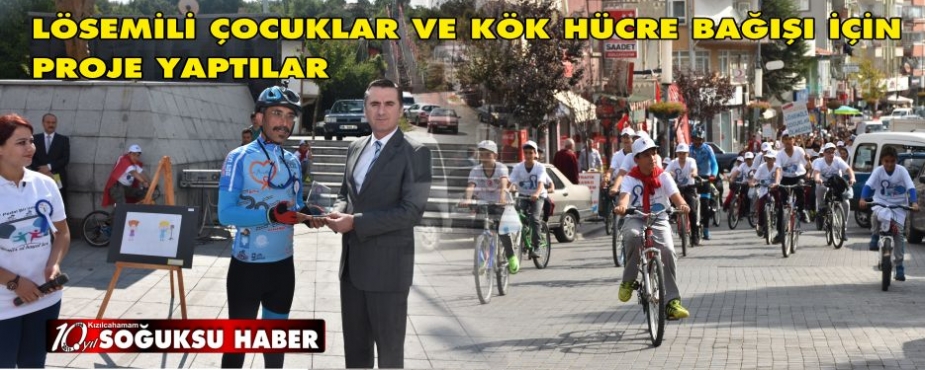 PEDALLAR BAĞIŞ İÇİN DÖNDÜ