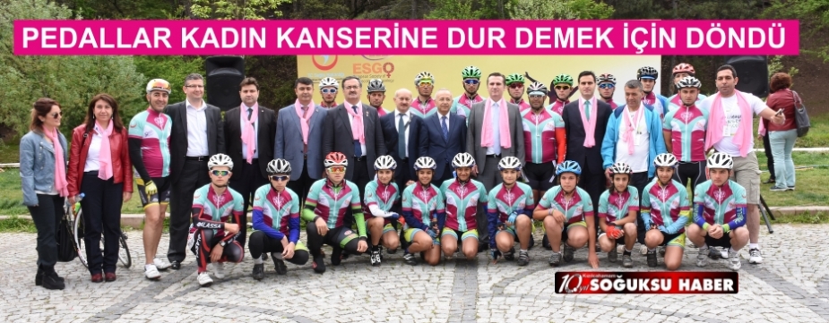 PEDALLAR KANSER İÇİN DÖNDÜ