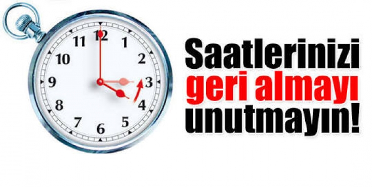 SAALERİNİZİ GERİ ALMAYI UNUTMAYIN 