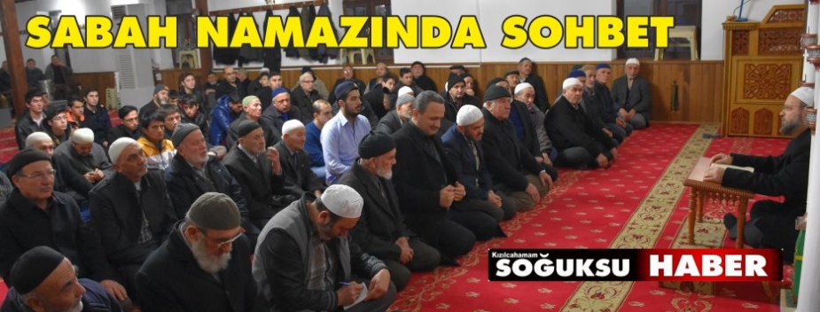 SABAH NAMAZINDA SOHBET