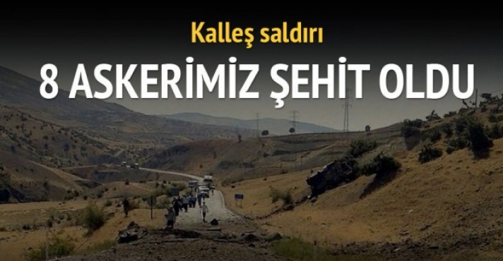 ŞEMDİNLİ'DE ÇATIŞMA 8 ASKERİMİZ ŞEHİT OLDU