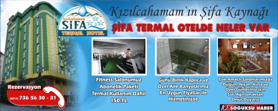 ŞİFA TERMAL OTELDE NELER VAR 