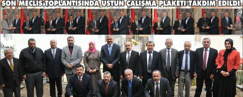 SON MECLİS TOPLANTISINDA DUYGULU ANLAR