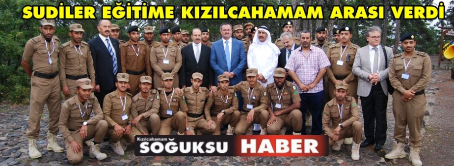 SUDİLER EĞİTİME KIZILCAHAMAM ARASI VERDİ