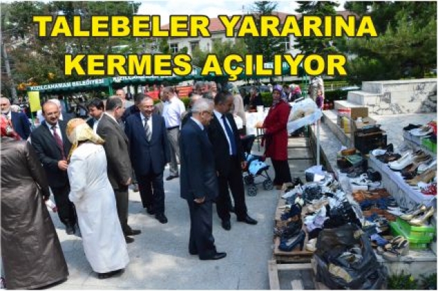 TALEBELER YARARINA DÜZENLENEN KERMES AÇILIYOR