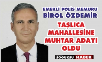 TAŞLICAYA POLİS MUHTAR ADAYI