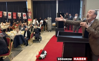 MHP KIZILCAHAMAM İLÇE BAŞKANLIĞI TARAFINDAN İFTAR YEMEĞİ DÜZENLENDİ