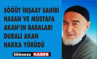 DURALİ AKAN HAKKA YÜRÜDÜ