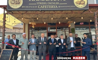 HAMAMÖNÜ YÖRESEL ÜRÜNLER VE CAFETERYA HİZMETE GİRDİ