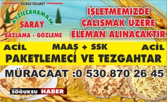 BAY BAYAN ELEMAN ARANIYOR