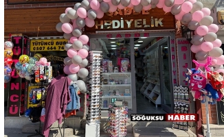 CADDE BİJUTERİ HEDİYELİK AÇILDI
