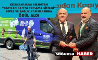SIFIR ATIK PROJESİNDE BİR ÖDÜL DAHA