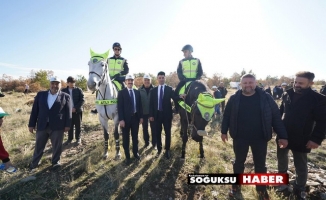 ATLI POLİS EKİPLERİ FİDAN DİKİM SEFERBERLİĞİNE KATILDI
