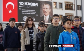 KIZILCAHAMAM DA 10 KASIM ATATÜRK’Ü ANMA TÖRENİ DÜZENLENDİ