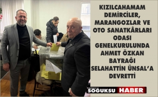 BAŞKANLIĞA SELAHATTİN ÜNSAL SEÇİLDİ