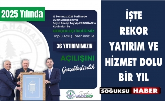 KIZILCAHAMAM BELEDİYESİ 2025 YILI KARNESİNİ AÇIKLADI: