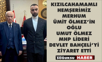 ÖLMEZ'DEN BAHÇELİ'YE ZİYARET