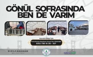 GELENEKSEL İFTAR ÇADIRI KURULACAK