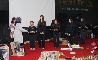 "KEŞKE RÜYA OLSAYDI" TİYATRO SAHNELENDİ.