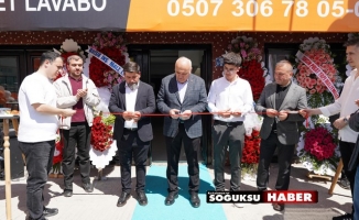 KIZILCAHAMAM’DA YENİ YATIRIM: ÜNVER BANYO DÜNYASI AÇILDI