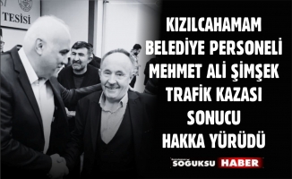 MEHMET ALİ ŞİMŞEK HAKKA YÜRÜDÜ