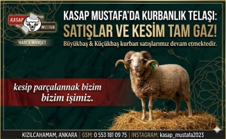 KASAP MUSTAFA'DA KURBAN SATIŞI DEVAM EDİYOR