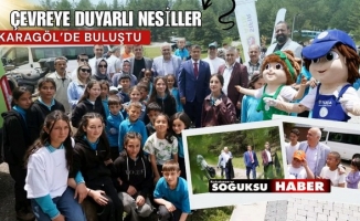 ÇEVRE HAFTASINDA ÖĞRENCİLER "ATMA " MESAJI VERDİ