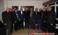 AK PARTİ İLÇE YÖNETİMİNE HAYIRLI OLSUN ZİYARETİ