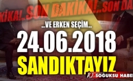 ERKEN SEÇİM AÇIKLAMASI YAPILDI