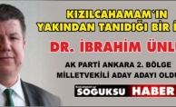 DR. İBRAHİM ÜNLÜ ADAY ADAYI OLDU