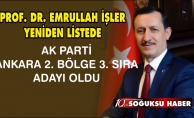 EMRULLAH İŞLER YENİDEN ADAY