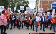 AK PARTİ KIZILCDAHAMAM’DA SEVGİ YÜRÜYÜŞÜ YAPTI