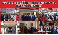 KIZILCAHAMAM'I ZİYARET ETTİ