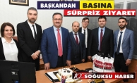 BAŞKAN’DAN BASIN YAYIN BİRİMİNE KUTLAMA ZİYARETİ